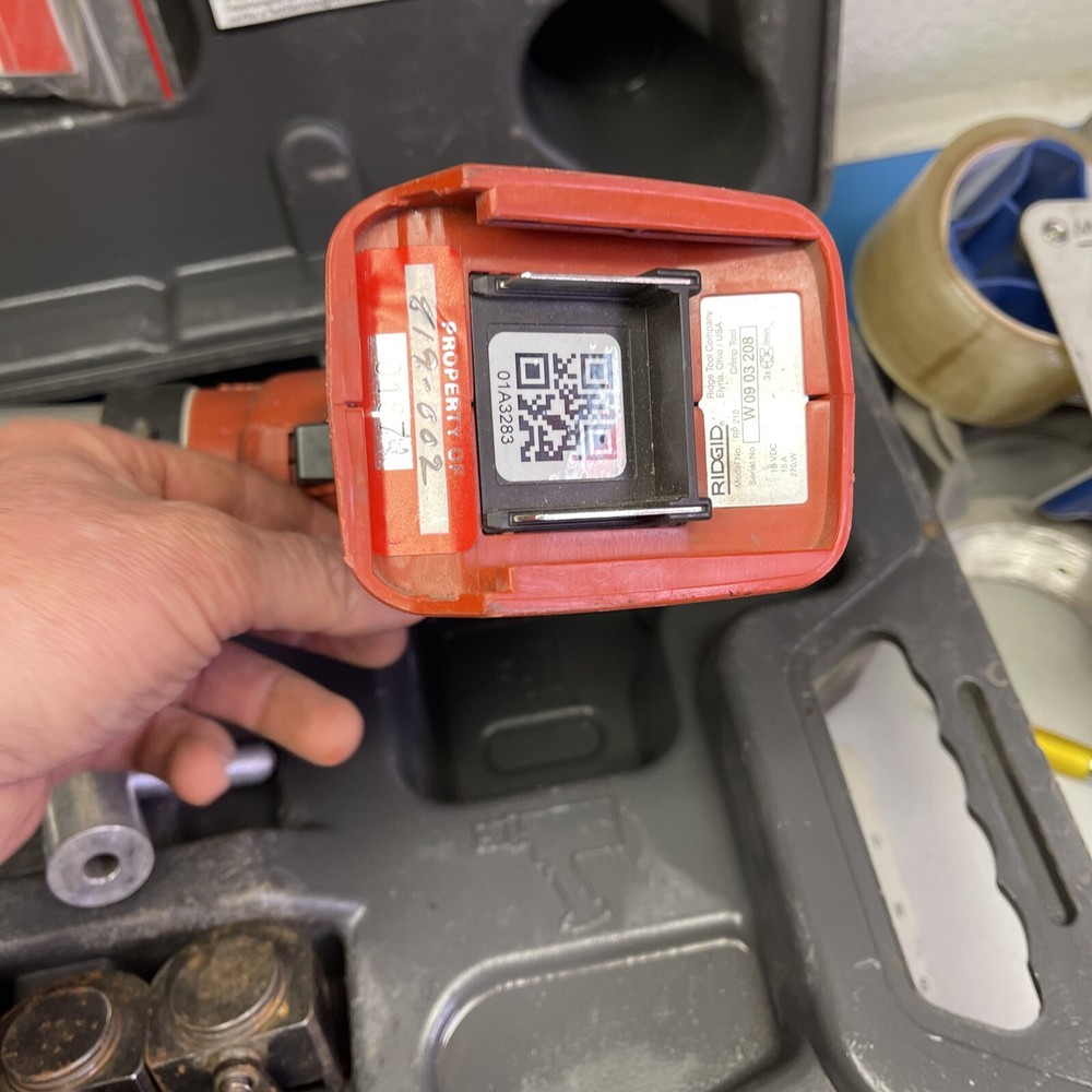 Ridgid RP 210 press frame (xt6