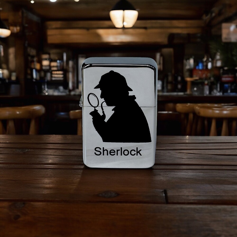 Lighter - Sherlock High Polish Chrome