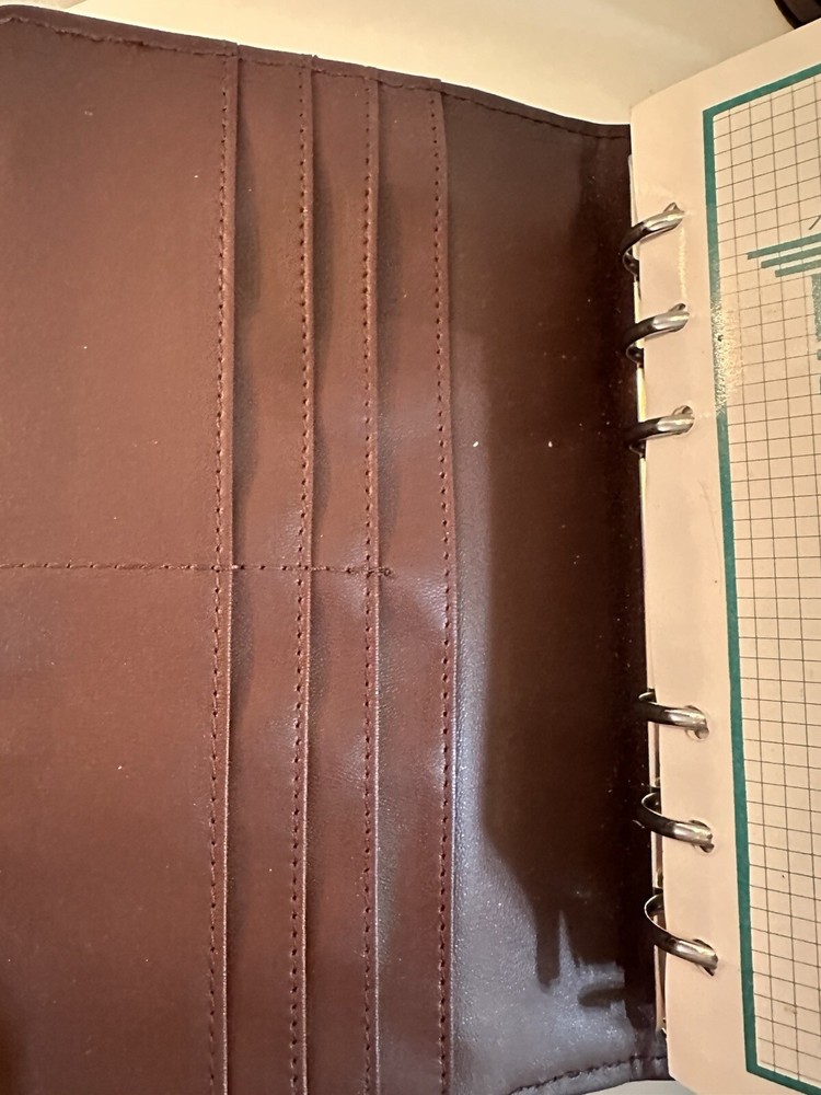 Vintage Diary Organiser with pockets 1999