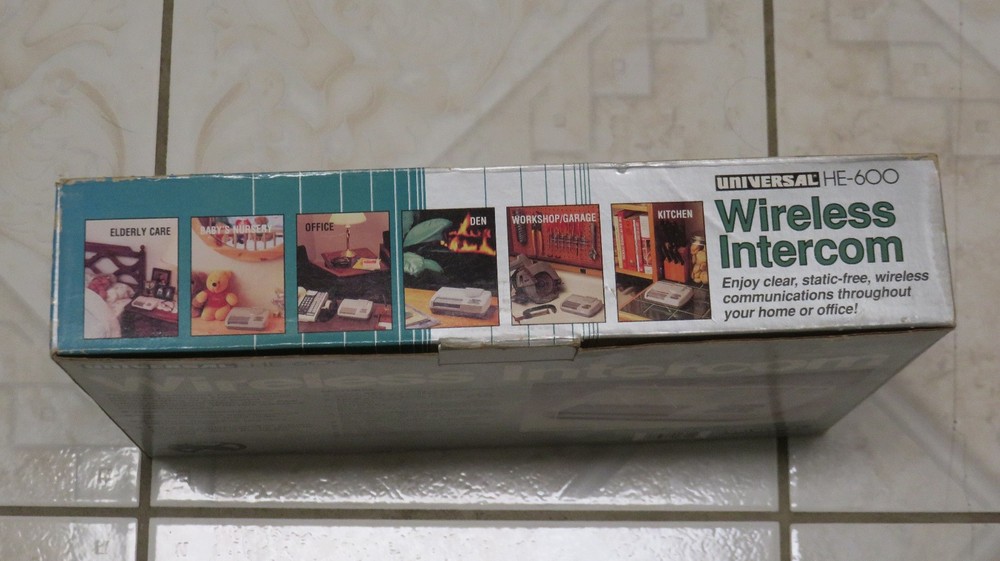 NEW Universal (Model HE-600) Wireless Intercom - Set of 2