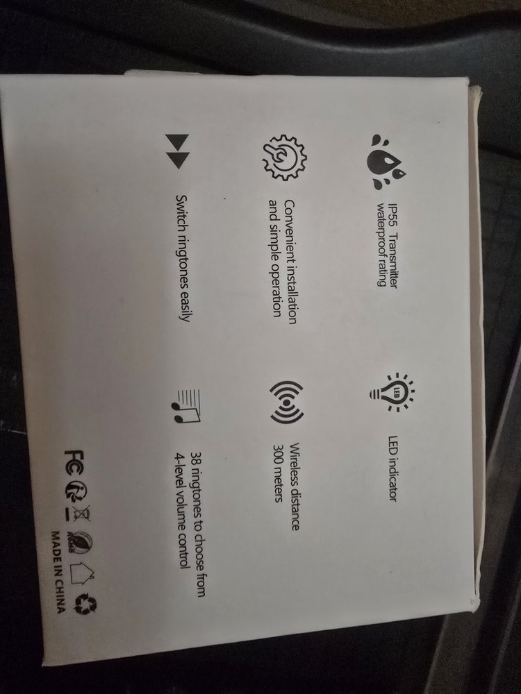 Wireless doorbell kit