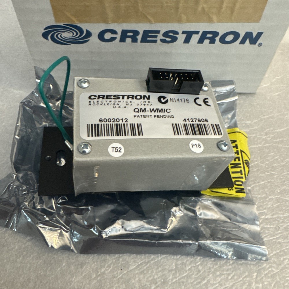 Crestron QM-WMIC Dual Microphone Input Module for QuickMedia Wall Plates