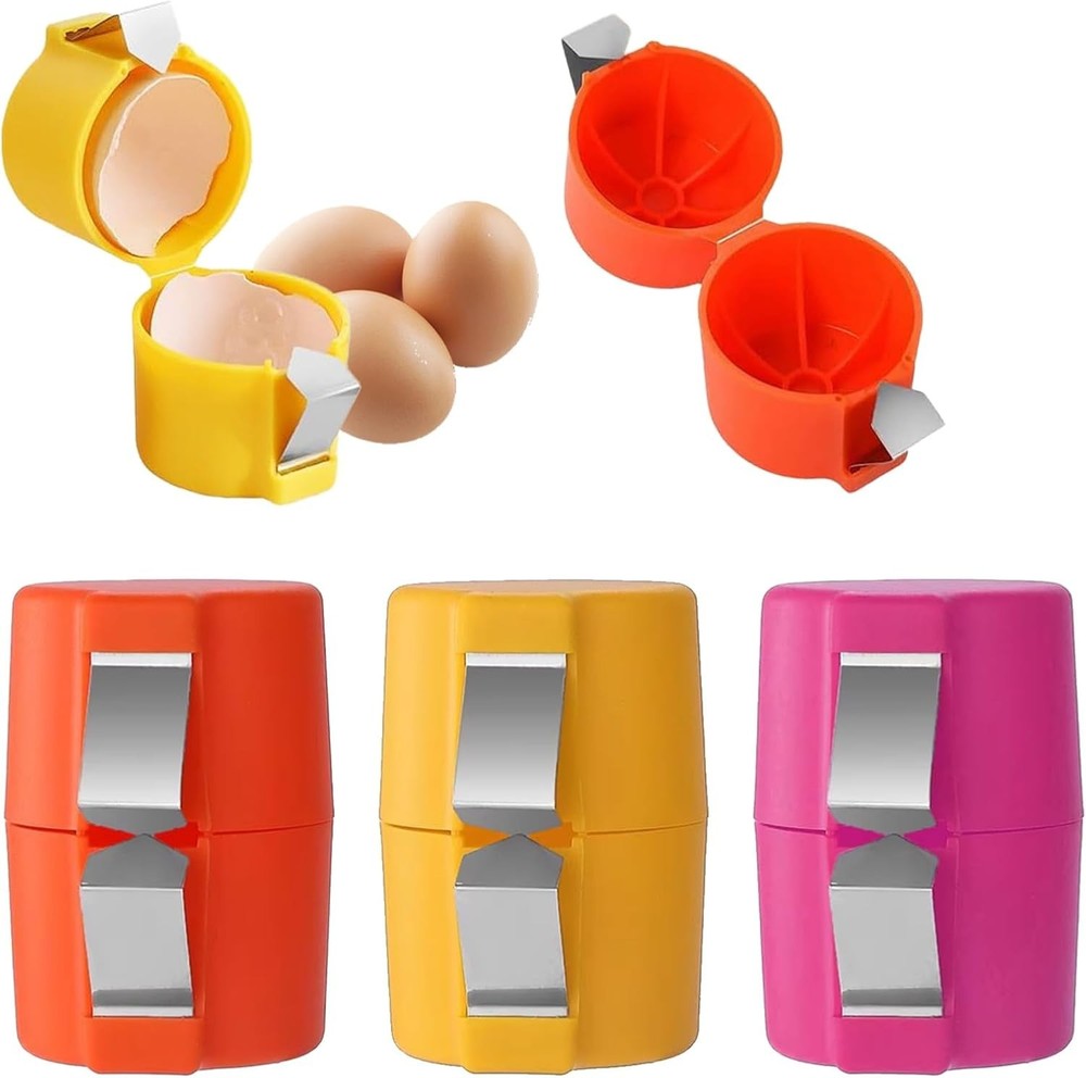 1-3Pcs Egg Cracker Tool Egg Breaker Manual Shell Separator Opener Kitchen Tools