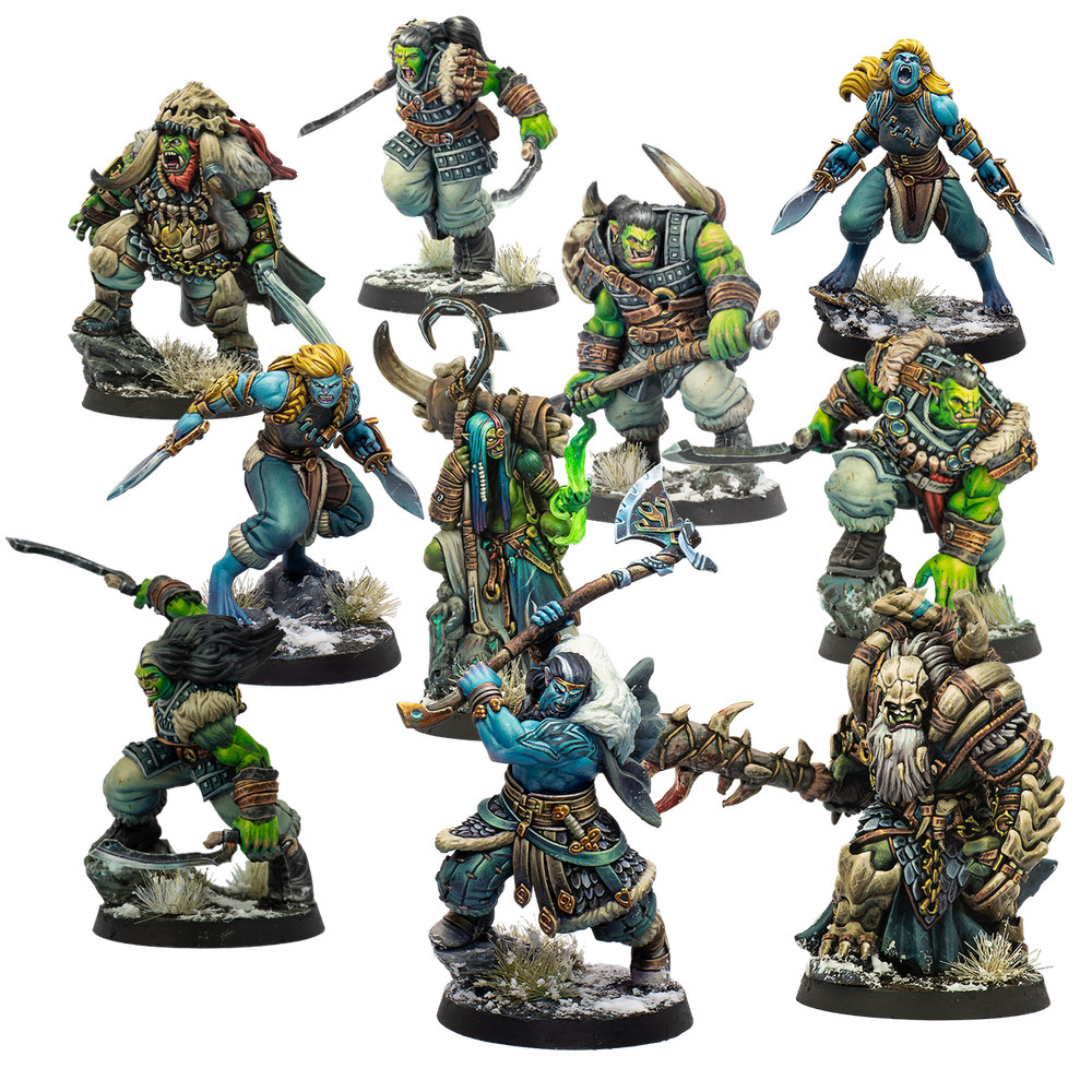 Warcrow: Northern Tribes Action Pack
