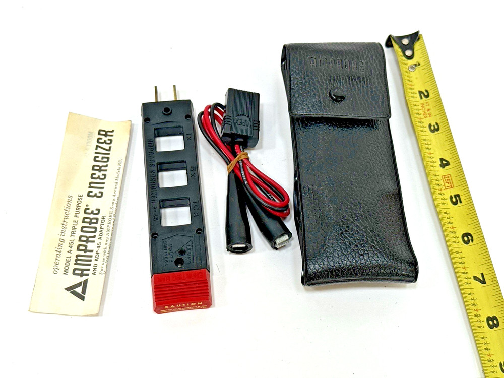 Amprobe Energizer A-45 Current Measure Meter with Case