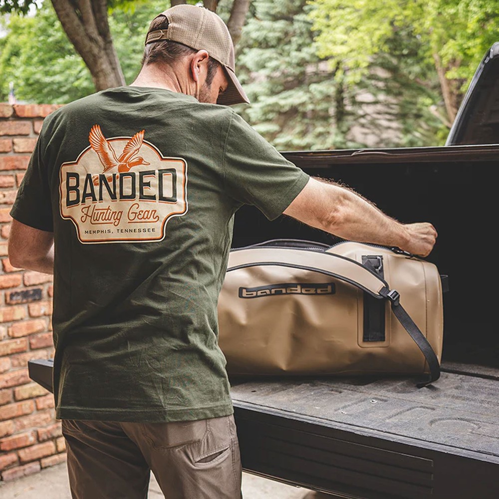 BANDED Backwater Marsh Brown Welded Duffle Bag (B09833)