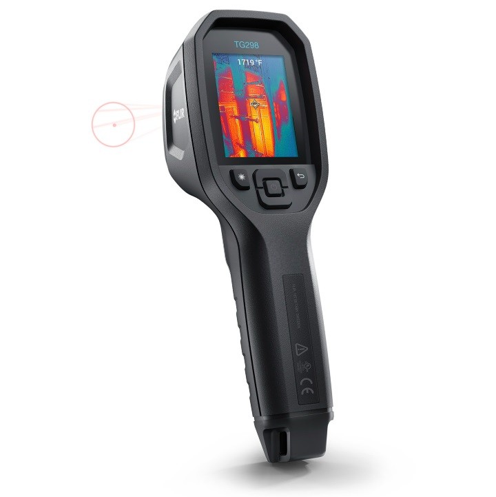 FLIR TG298: 160x120 High Temp Spot Thermal Camera with MSX
