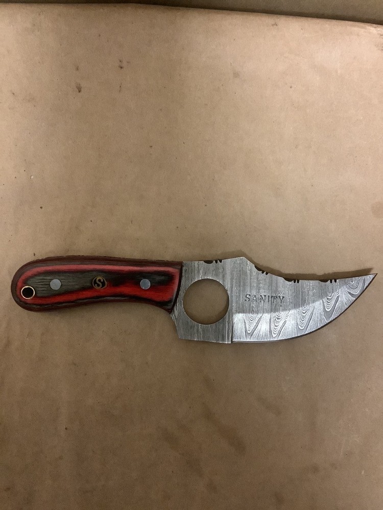 DAMASCUS RED HANDLE SKINNER (G29009403)