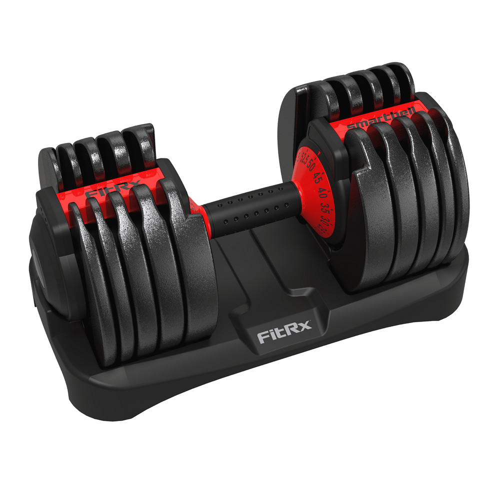 Dumbbell Weights Set 5-52.5Lbs Quick-Select Adjustable Compact Training Rack Set