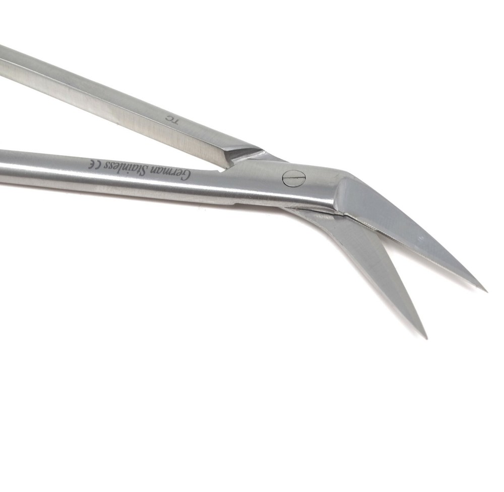TC Plus Supercut Locklin Angled Scissors 16 cm Nasal Surgery Care Instruments