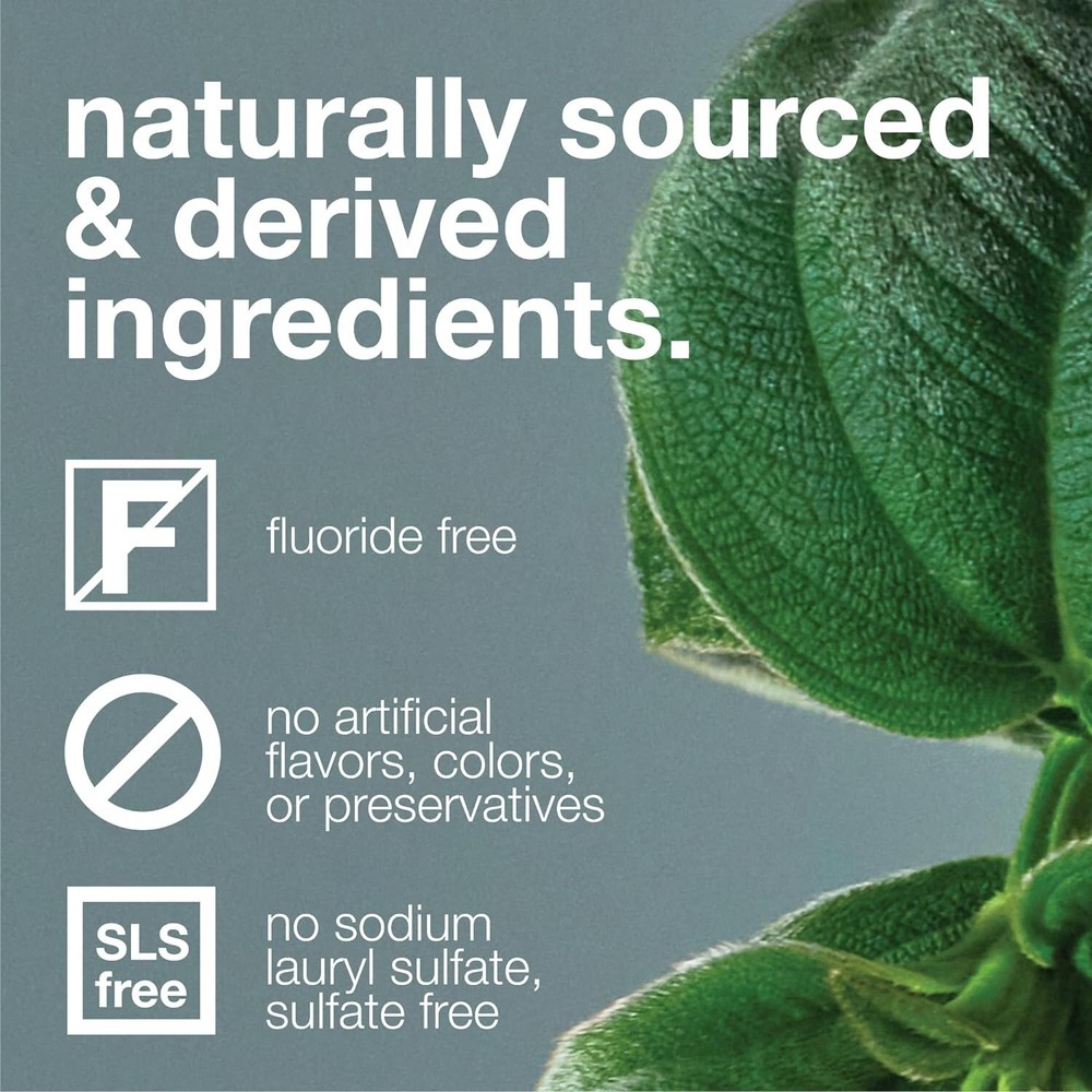 Davids Fluoride Free Nano Hydroxyapatite Toothpaste for Remineralizing Enamel