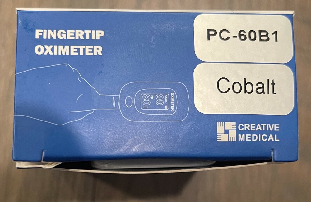 Creative Medical Fingertip Pulse Oximeter, Four direction display Model PC-60B1