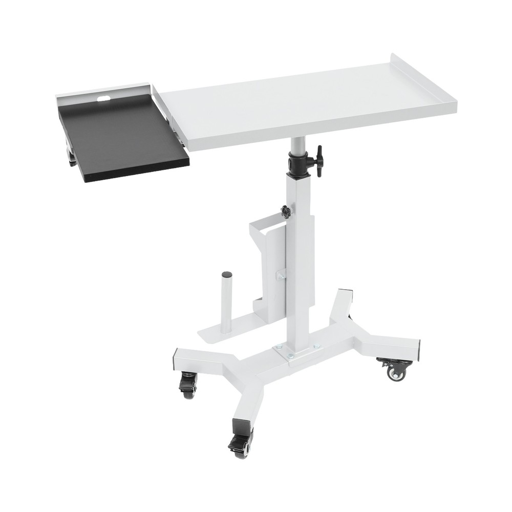 Versatile Rolling Tool Tray Cart, Tray Cart with Rotatable Table Station