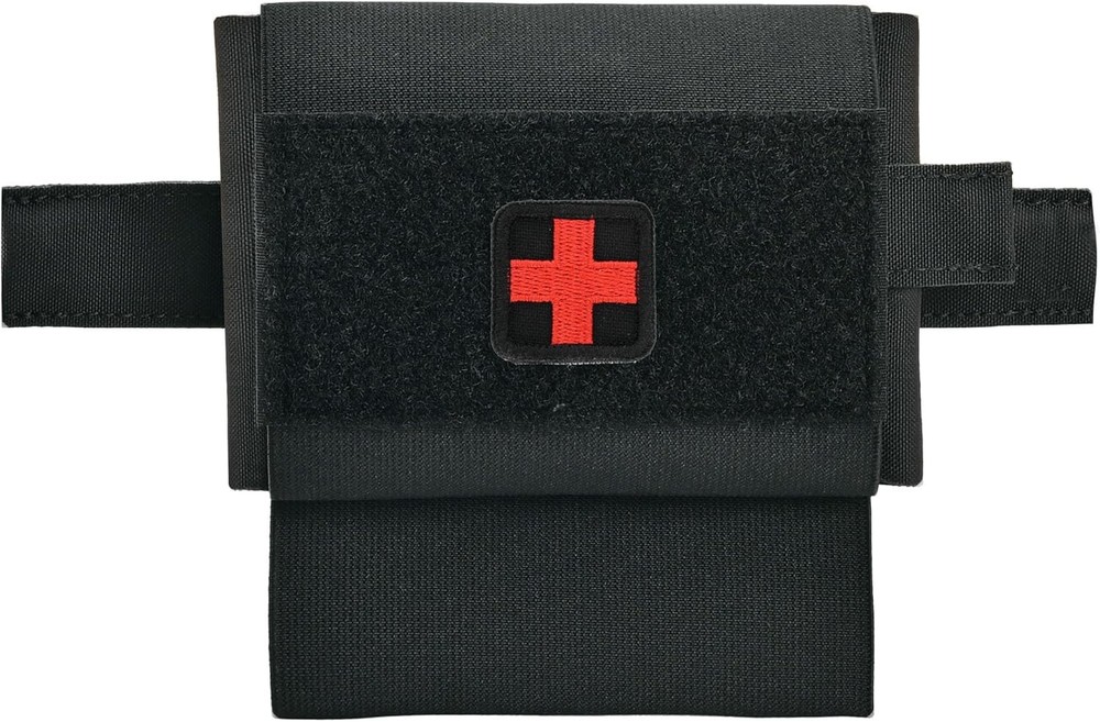 2-in-1 Micro Med Kit Tactical Mini First Aid Pouch EDC Bag