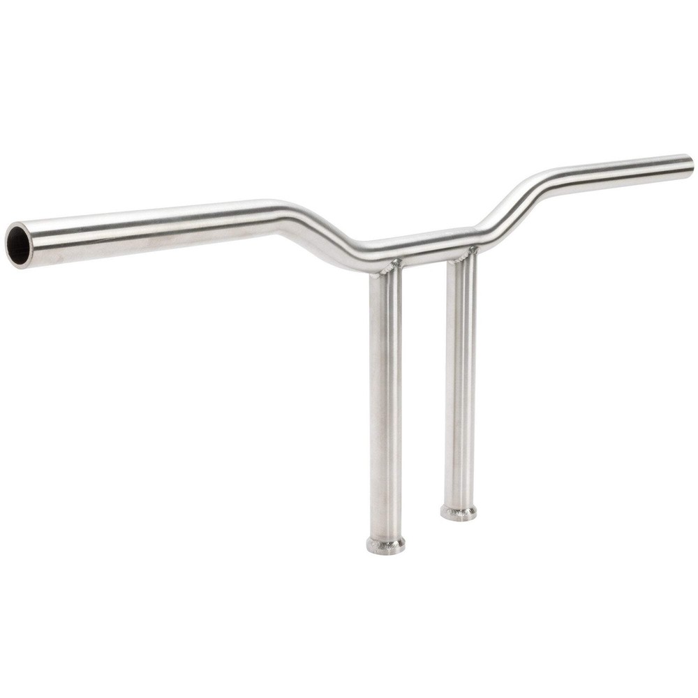 Airspeed Cycles Riserless Tracker Handlebars - 1 inch - Stainless Steel