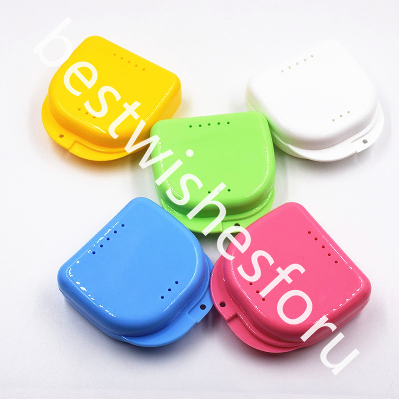 Mouth Box Container Guards Dental Retainer False Teeth Dentures Storage Tray