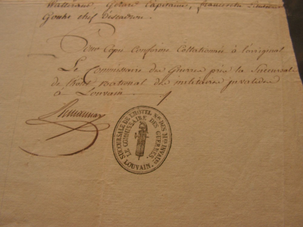 Document Regiment Hussar 1792, Ref 6000