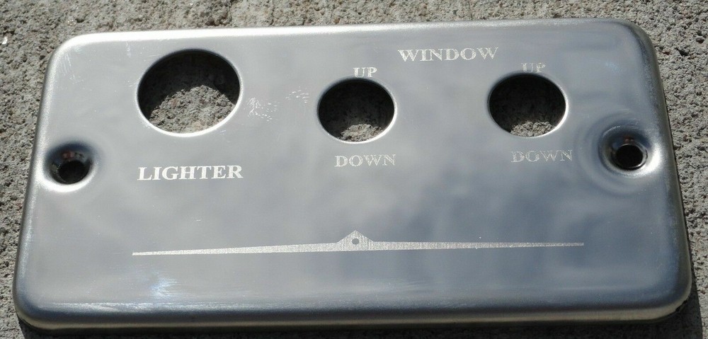 dash plate lighter window left right replacement SS for Freightliner Classic FLD