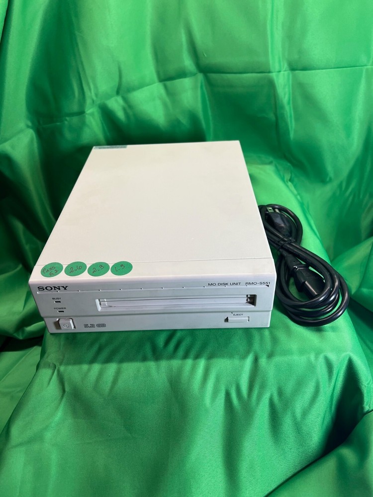 SONY RMO-S551 External Magneto Optical Drive 5.2GB