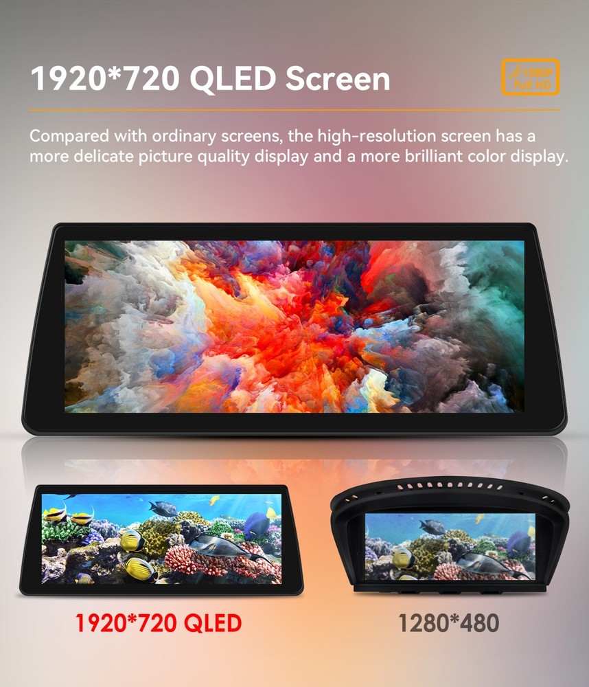 10.25" For BMW E81 E82 E87 E88 Without Screen Android Car Stereo Radio Head Unit