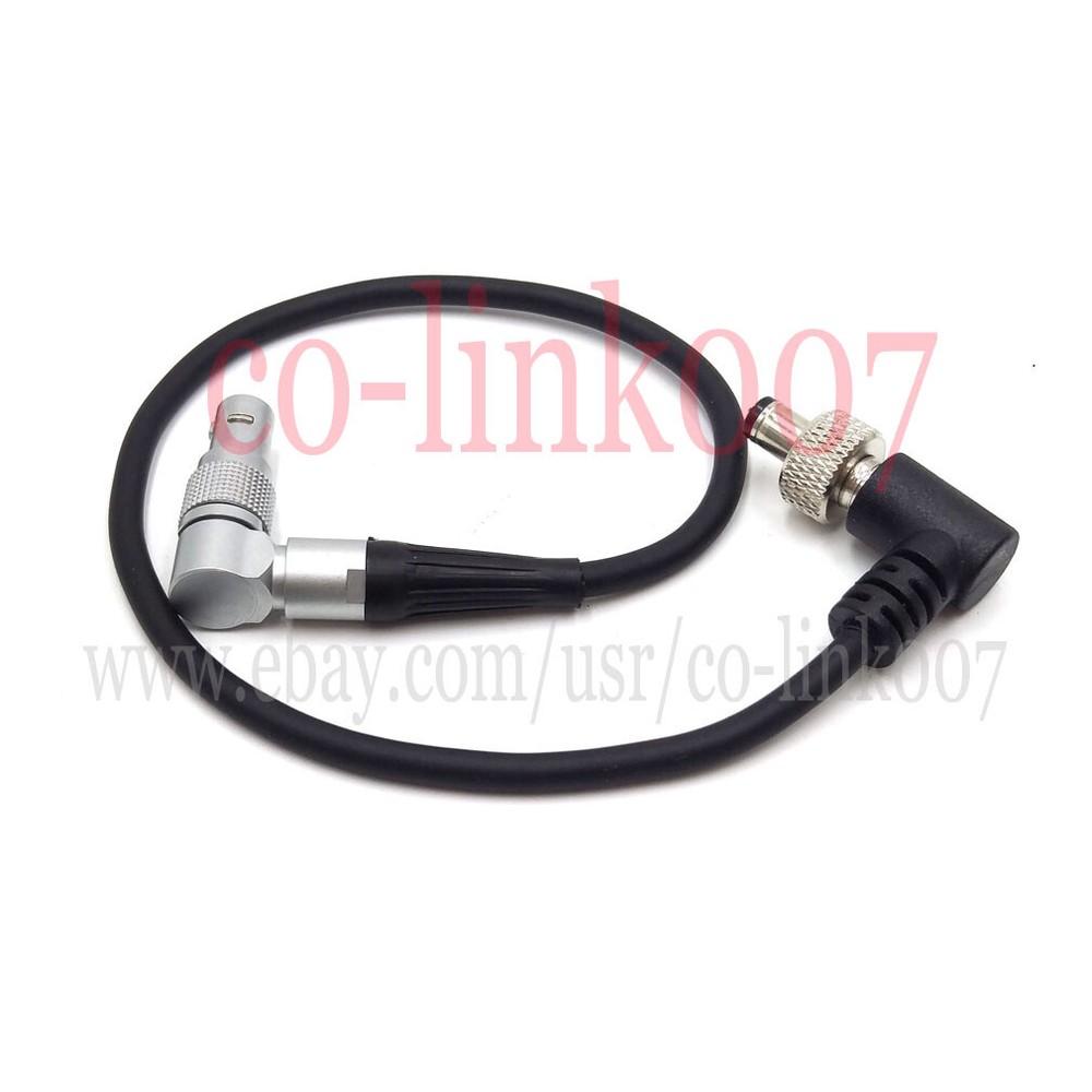 Rotatable 2pin Output to DC2.5 with lock Power Cabale for Vaxis Atomos PIX-E5/E7