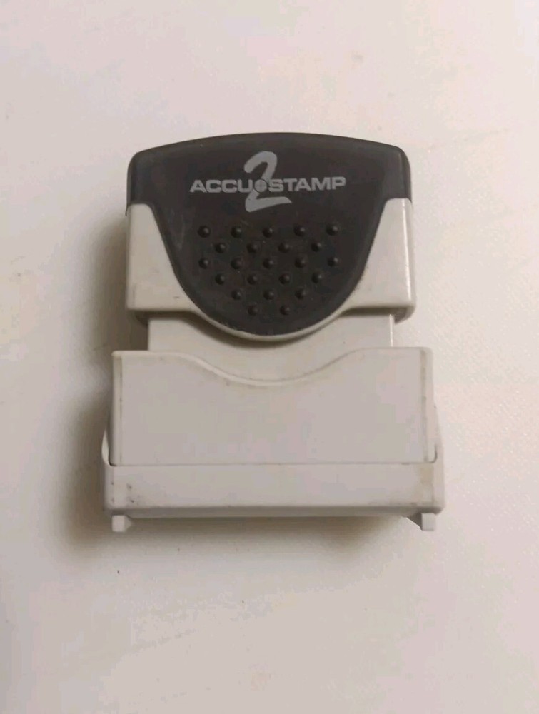 Accu-Stamp2 Microban Message Stamp, Posted,