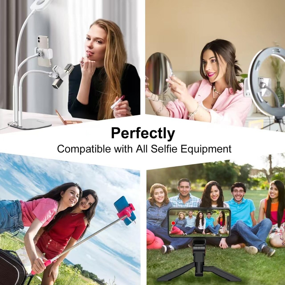 3 Pcs Camera Shutter Wireless Bluetooth Remote Control for Android Apple iPhone