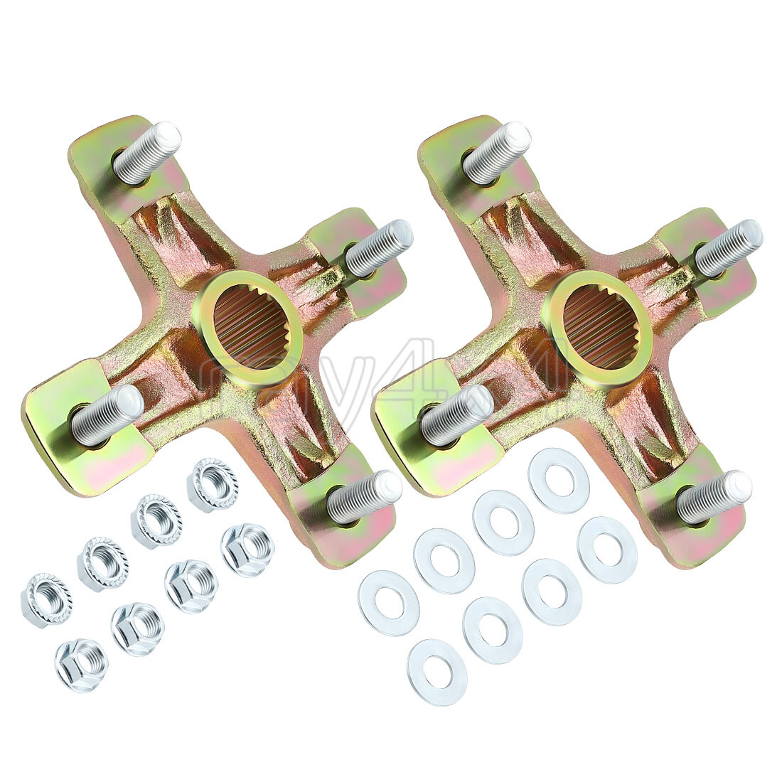 Pair Rear Axle Wheel Hub For Yamaha Raptor 250 350 660 700 1PE-F53K0-00-00