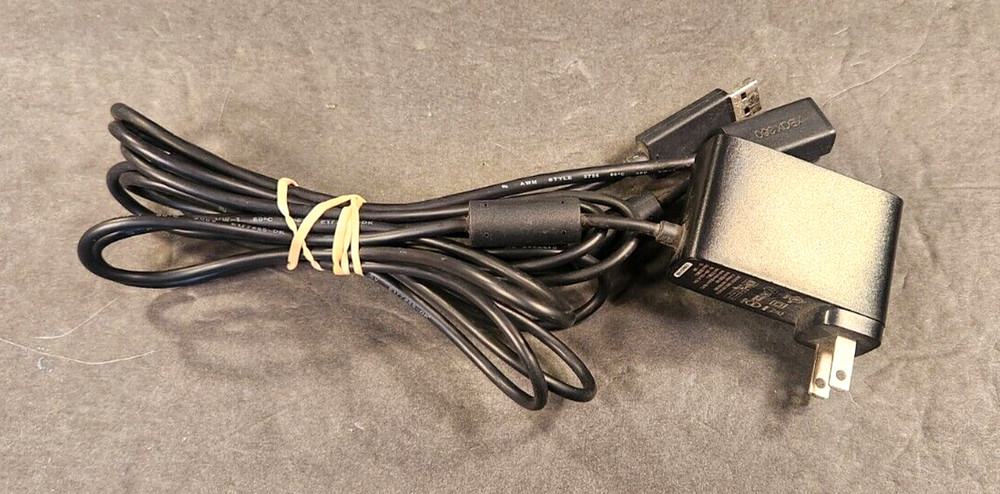 Microsoft Kinect Sensor Bar for Xbox 360 1414 with AC Power Adapter 1429 Tested