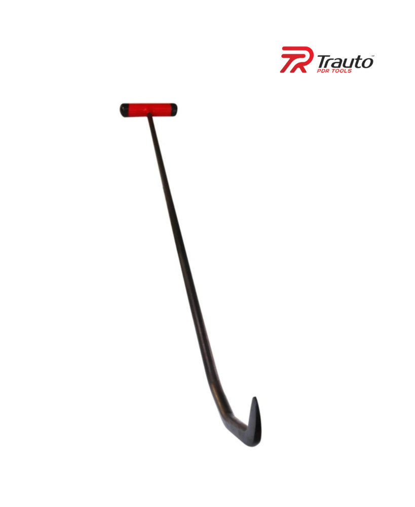 TrAuto PDR Tools Double Curve Stick Hook Red
