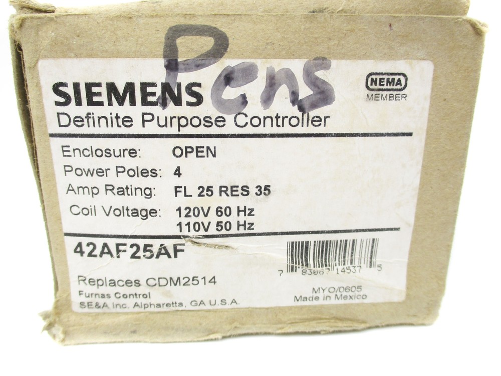 SIEMENS 42AF25AF NSMP