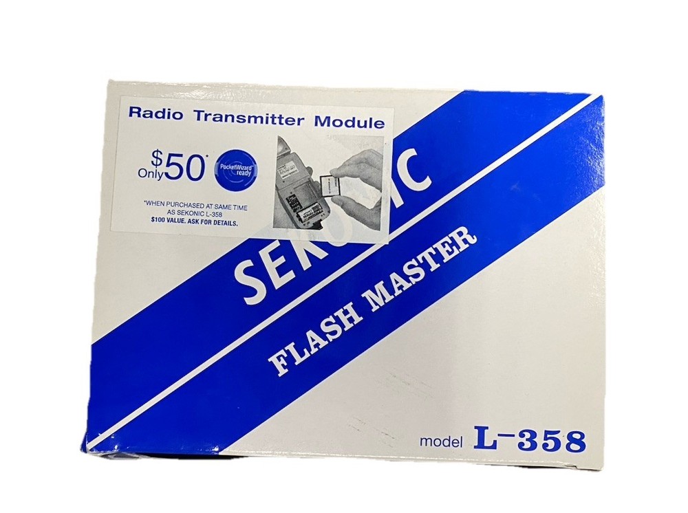 SEKONIC MODEL L-358 FLASH MASTER LIGHT METER