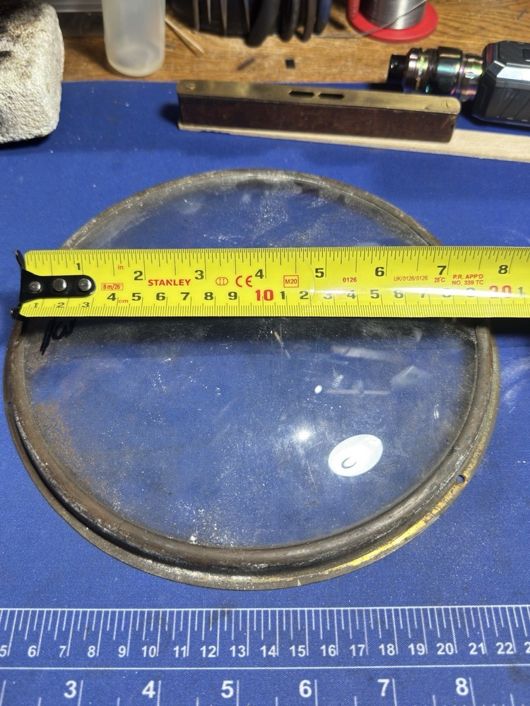 Convex Barometer Bezel And Glass