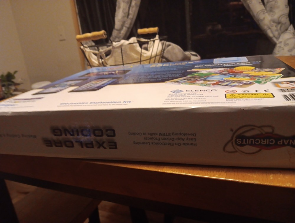 Snap Circuits Coding Explorer Set Complete Very Good Condition Works!