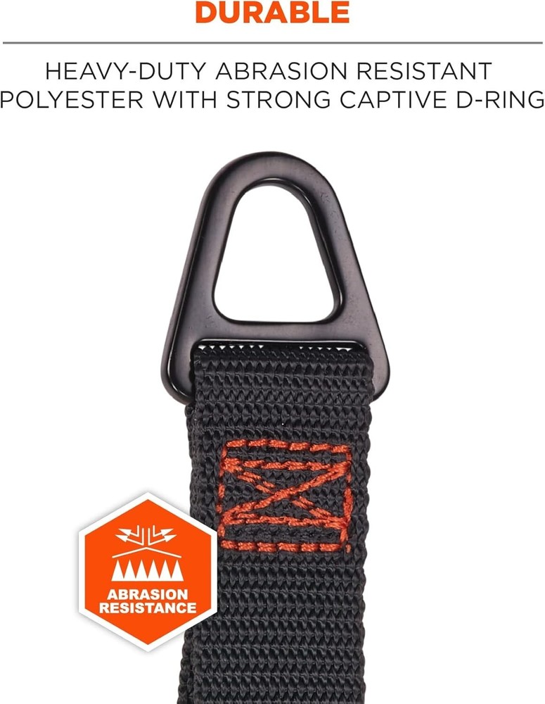 Squids 3171 Anchor Strap Tool Tethering Safety Attachment For Belts 5Lbs Capa...