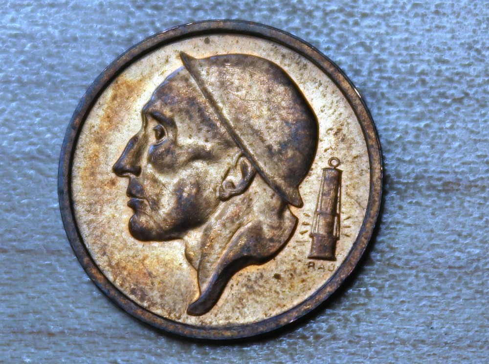 1957 Belgium 20 Centimes