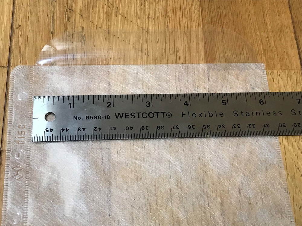 200 CD, DVD Sleeves Double-Sided 2 Discs Plastic