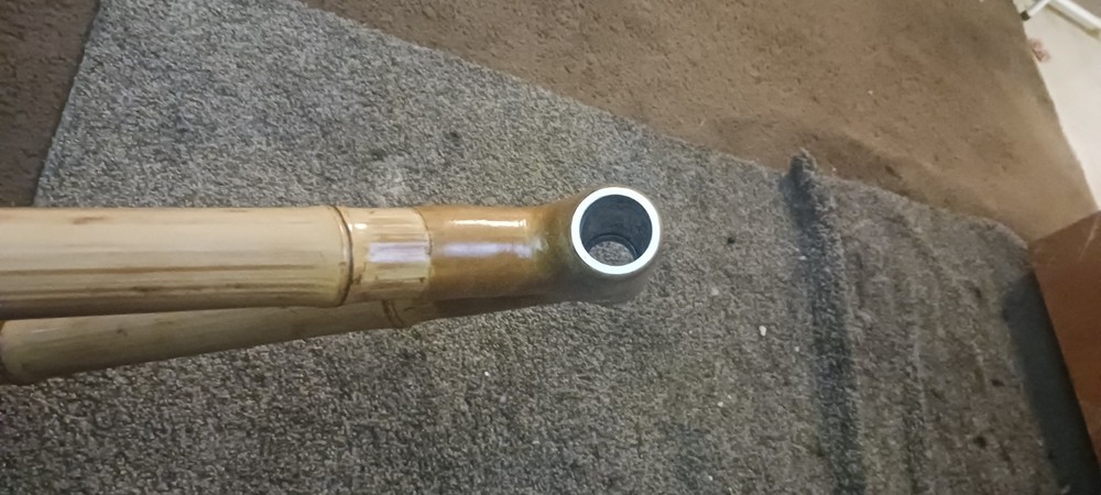 bamboo bicycle frame FIXIE style