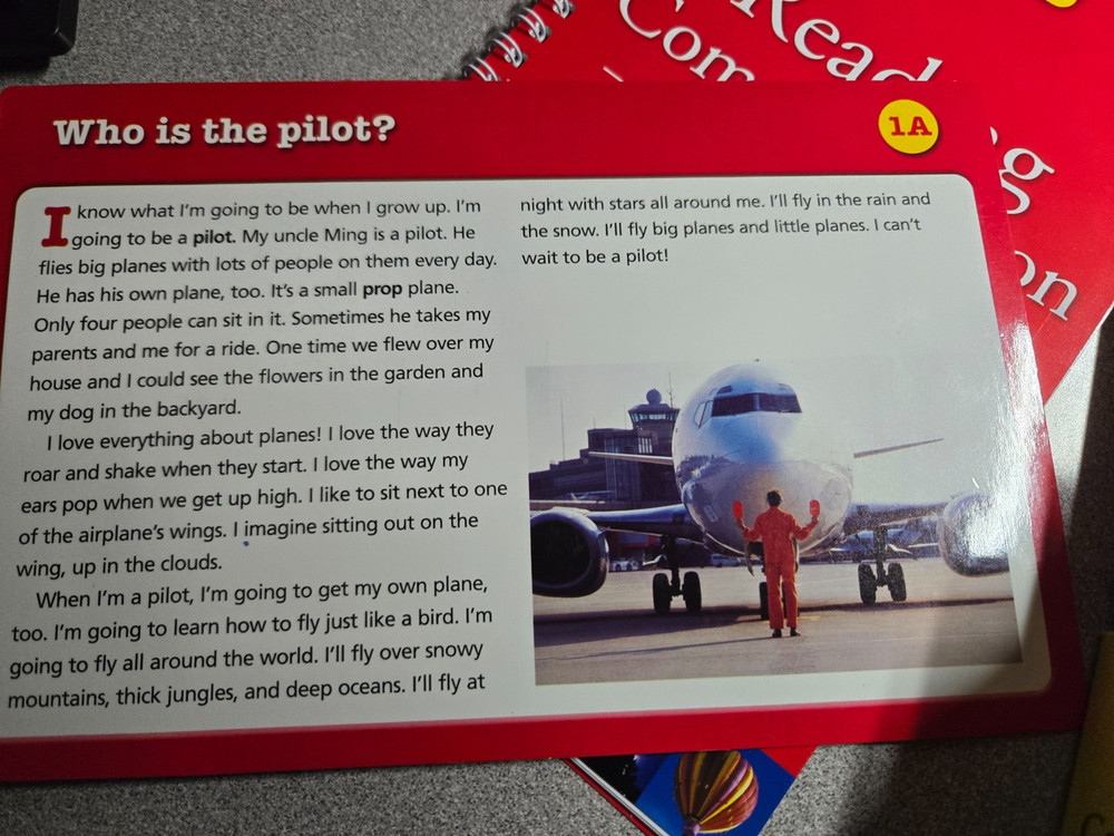 Reading Comprehension Cards – Set 2 (Learning Resources) Great for SPED~Good