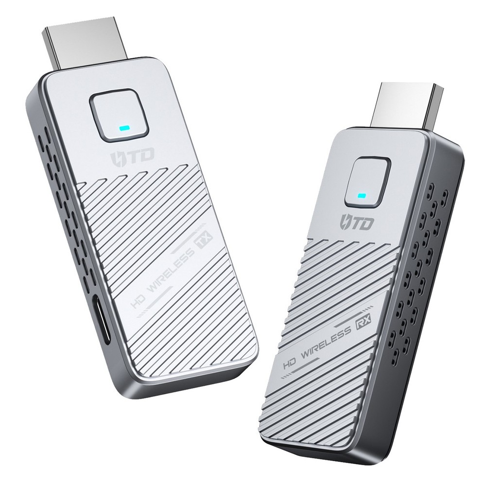 Wireless HDMI Transmitter & Receiver 2.4G/5G HD Screen Mirroring Adapter 2026