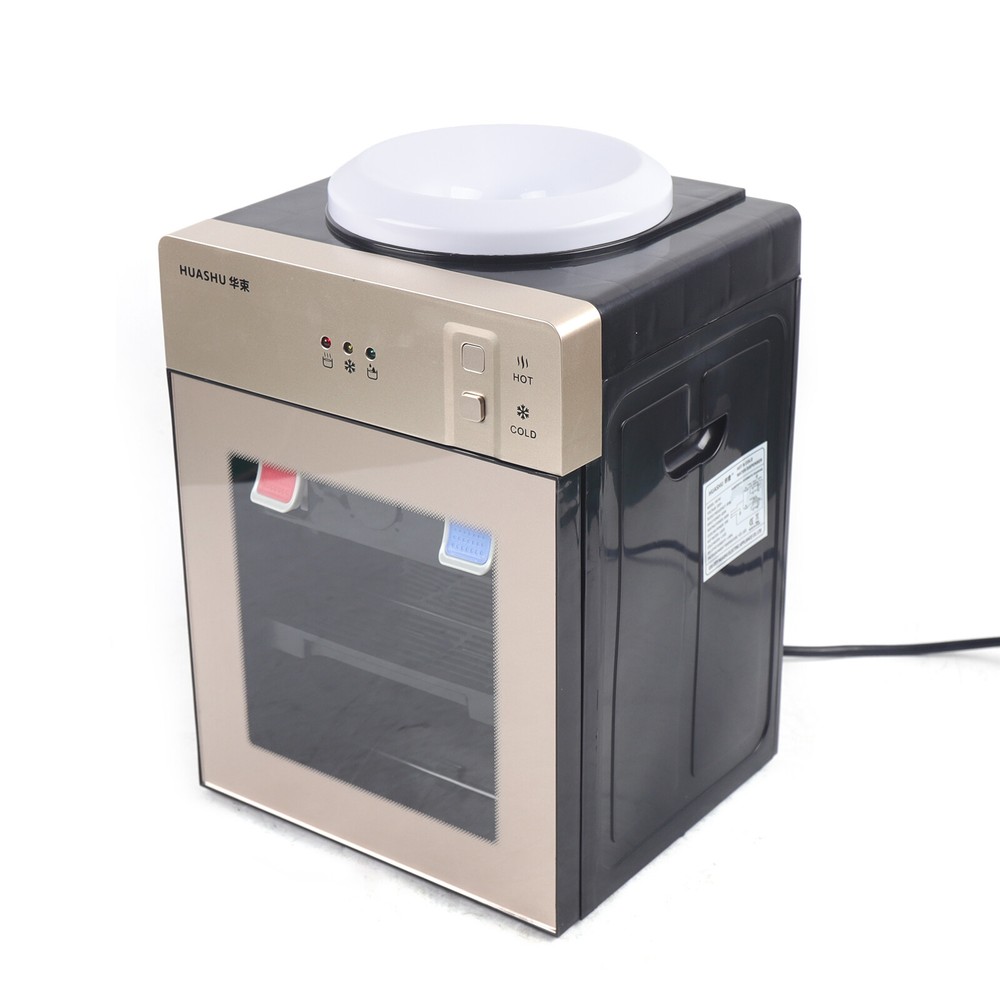 Top Loading Countertop Water Dispenser Hot Cold Water Cooler Drinking Machine