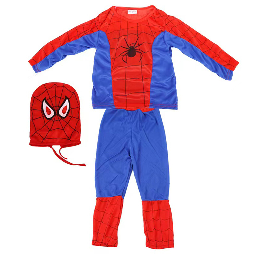 The Amazing Spiderman Jumpsuit Spider-man Kids Baby Boy Bodysuit Cosplay Costume