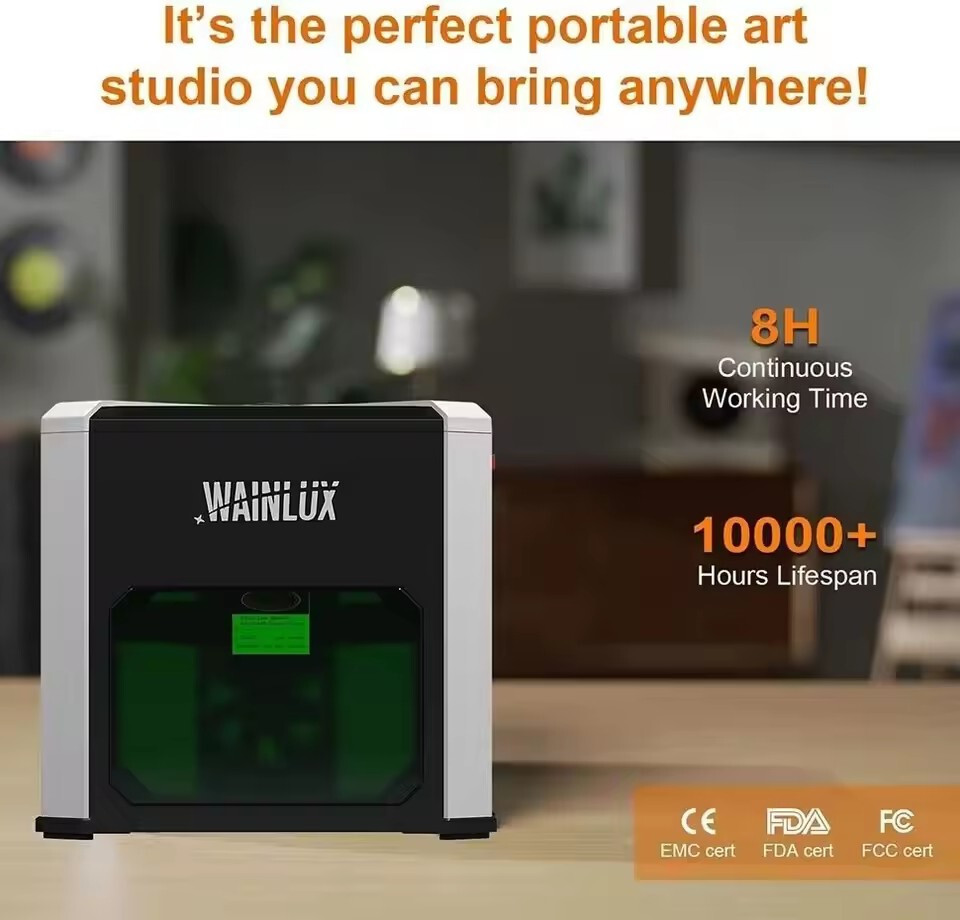 Wainlux K6 Household Laser Engraving Machine Fully Automatic Lettering /Coding