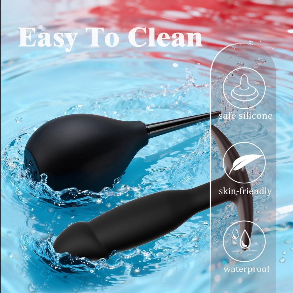 4 PCS Anal Plug Beginner Set,Silicone Butt Plug Anal Training Sets,Anal Dildo...