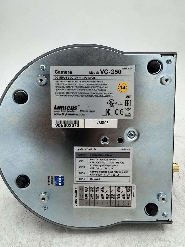 Lumens VC-G50 Camera