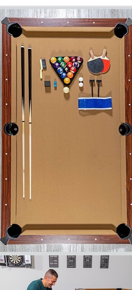 3 in 1 pool,ping pong and dining table