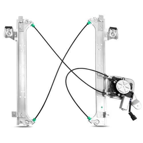 Rear Left Driver Side Power Window Regulator with Motor Rear Driver Side