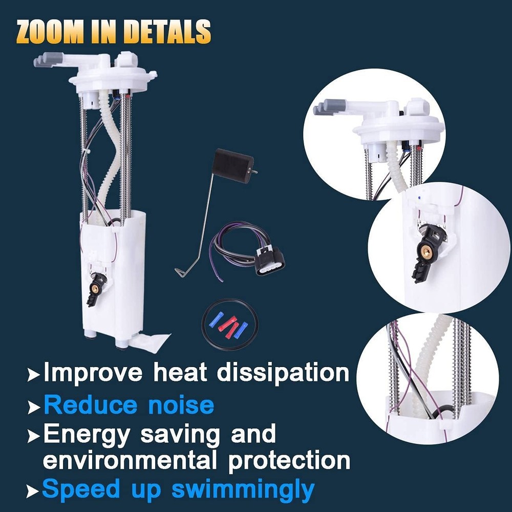 Fuel Pump Assembly w/Level Sensor Rear E3947M