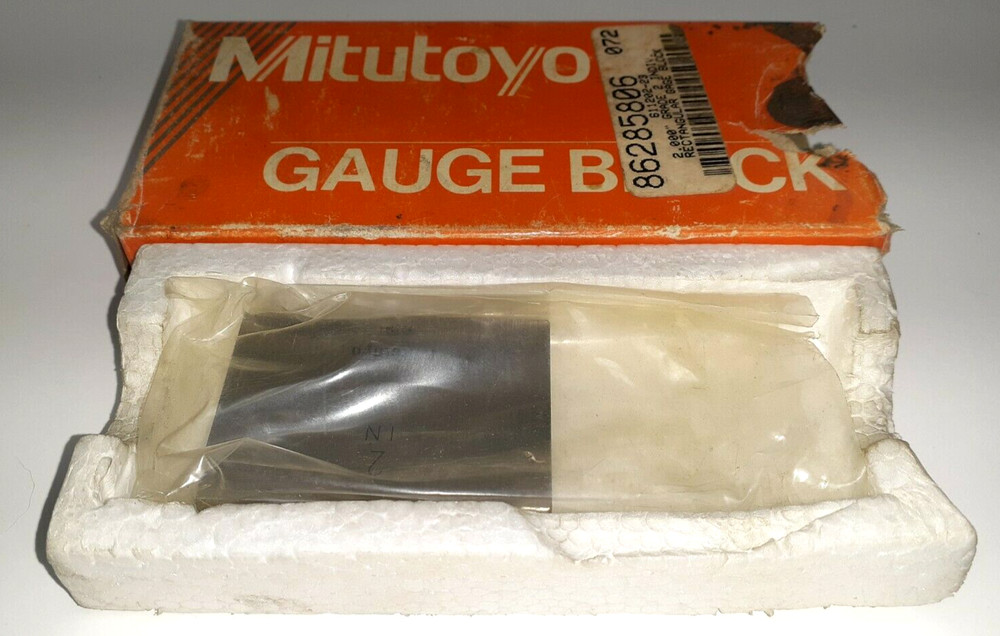 MITUTOYO GAUGE BLOCK 86285806 2" GRADE 2