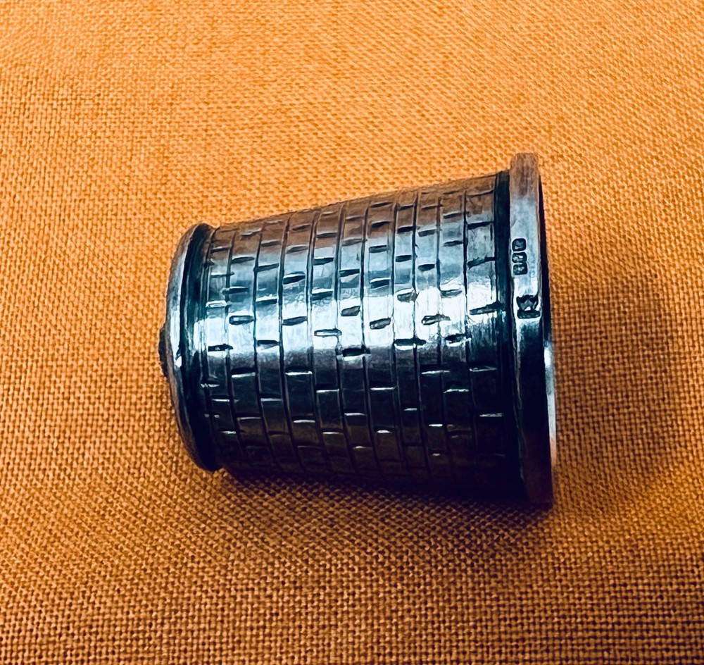 Vintage Sterling Silver Thimble
